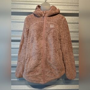 Reebok Plush Pink Fleece Jacket